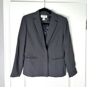 ALFANI Petite | Women’s Suit Blazer Jacket | Gray | Size: 6P